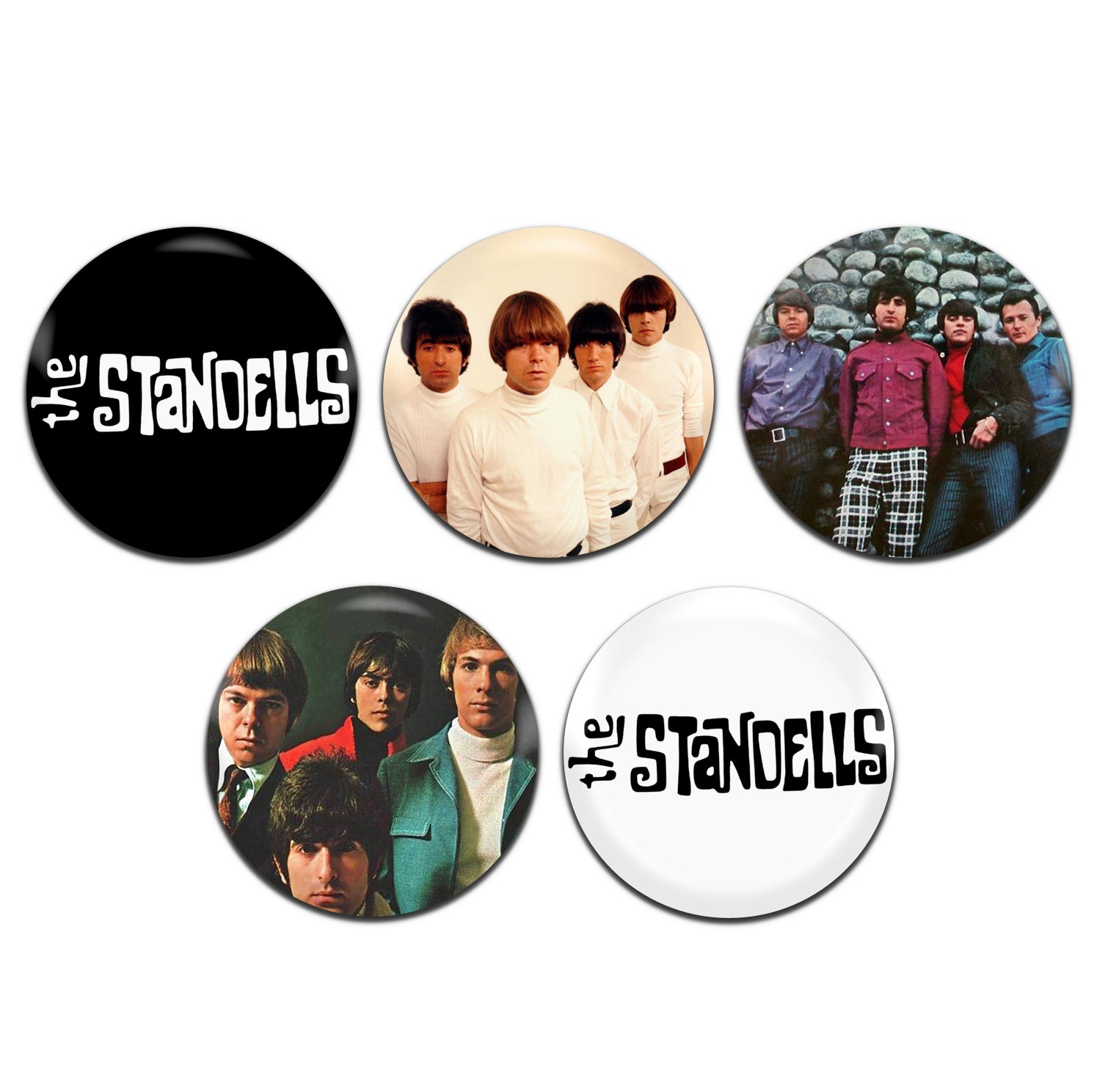 The Standells Garage Psychedelic Rock Band 60's 25mm / 1 Inch D-Pin Bu ...