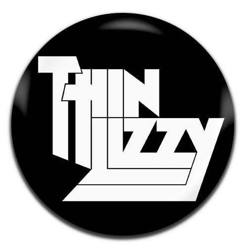 Thin Lizzy Black Rock Blues Heavy Metal Band 70's 80's 25mm / 1 Inch D-pin Button Badge