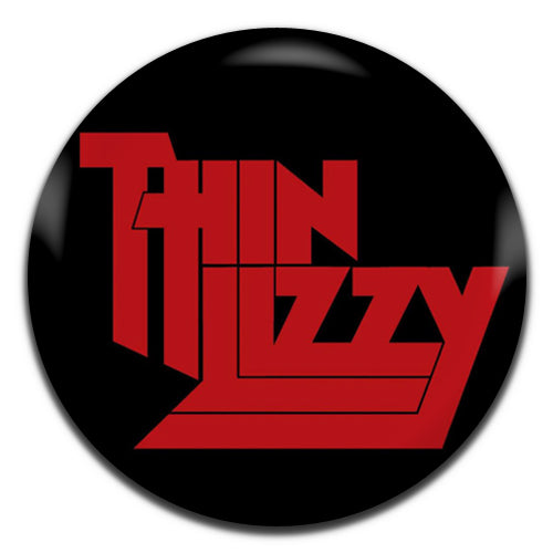 Thin Lizzy Black Red Rock Blues Heavy Metal Band 70's 80's 25mm / 1 Inch D-pin Button Badge