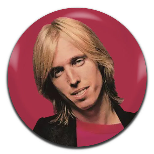 Tom Petty Rock 70's 25mm / 1 Inch D-pin Button Badge