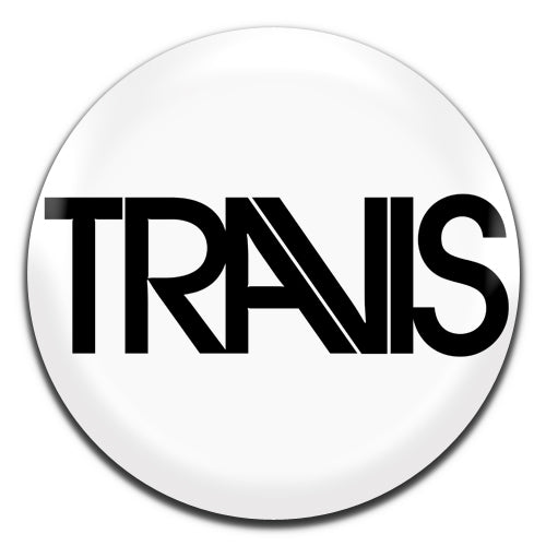 Travis White Indie Rock Band 90s' 00's 25mm / 1 Inch D-pin Button Badge