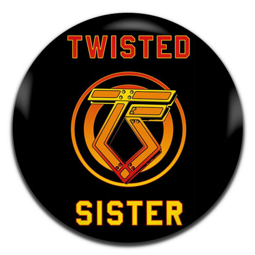 Twisted Sister Heavy Metal Glam Band 70's 80's 25mm / 1 Inch D-pin Button Badge