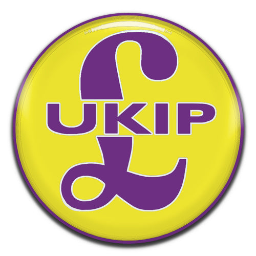UKIP Political Party Politics Election 25mm / 1 Inch D-pin Button Badge