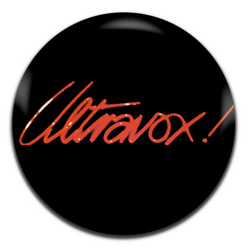 Ultravox Black Synth Pop New Wave 70's 80's 25mm / 1 Inch D-pin Button Badge