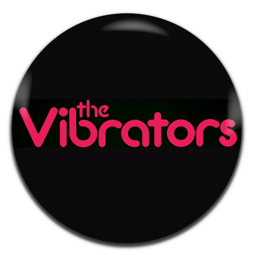 Vibrators Black Punk Rock Band 70's 80's 25mm / 1 Inch D-pin Button Badge