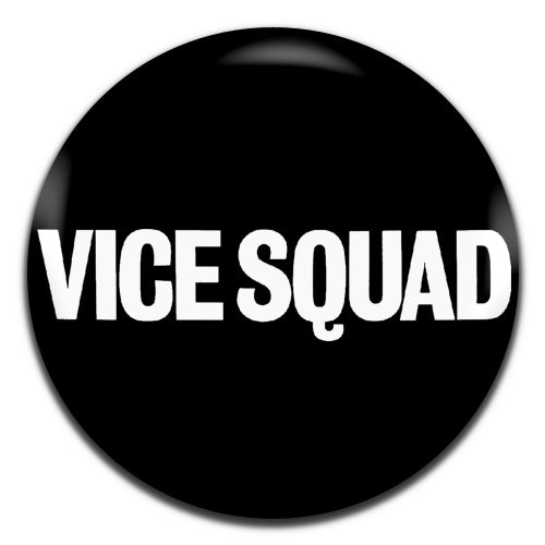 Vice Squad Black Punk Rock Band 80's 25mm / 1 Inch D-pin Button Badge