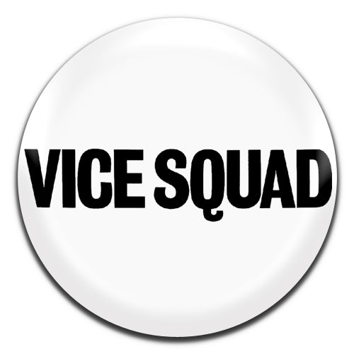 Vice Squad White Punk Rock Band 80's 25mm / 1 Inch D-pin Button Badge