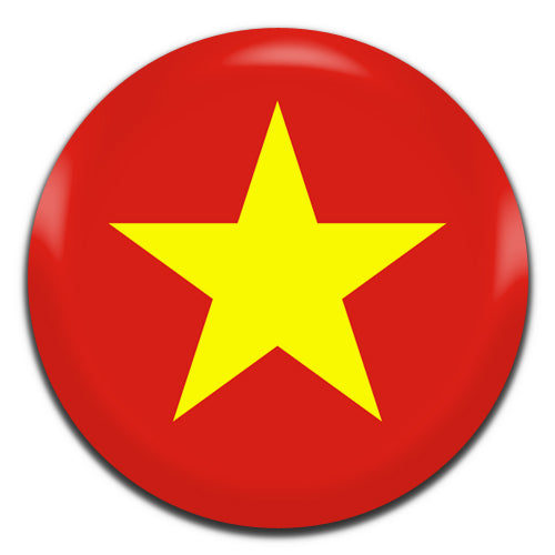 Vietnam Flag 25mm / 1 Inch D-pin Button Badge