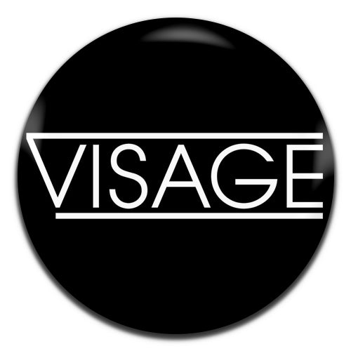 Visage Synth Pop New Wave Band 80's 25mm / 1 Inch D-pin Button Badge