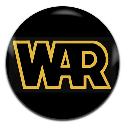 War Funk Rock Soul Band 70's 25mm / 1 Inch D-pin Button Badge