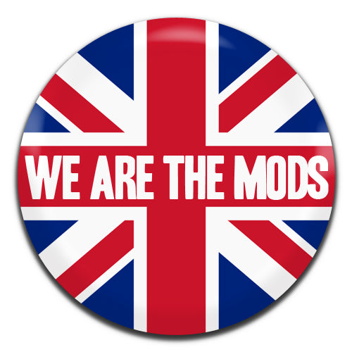 We Are The Mods Union Jack Flag Mod 25mm / 1 Inch D-pin Button Badge