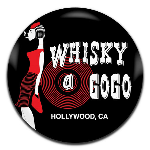 Whisky A Go Go Music Rock Venue LA 25mm / 1 Inch D-pin Button Badge