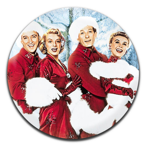 White Christmas Movie Film 50's 25mm / 1 Inch D-pin Button Badge