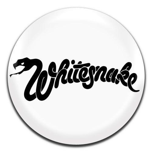 Whitesnake White Heavy Rock Glam Metal Band 80's 25mm / 1 Inch D-pin Button Badge