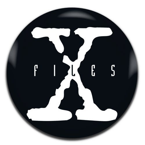 X Files Black Sci Fi TV Series 90's 25mm / 1 Inch D-pin Button Badge