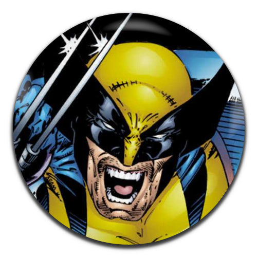 Wolverine X Men Comic Superhero 25mm / 1 Inch D-pin Button Badge