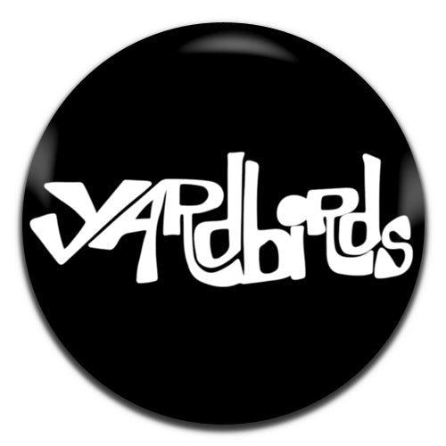 Yardbirds Black Blues Psychedelic Rock Band 60's 25mm / 1 Inch D-pin Button Badge
