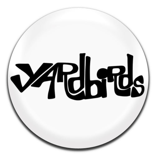 Yardbirds White Blues Psychedelic Rock Band 60's 25mm / 1 Inch D-pin Button Badge