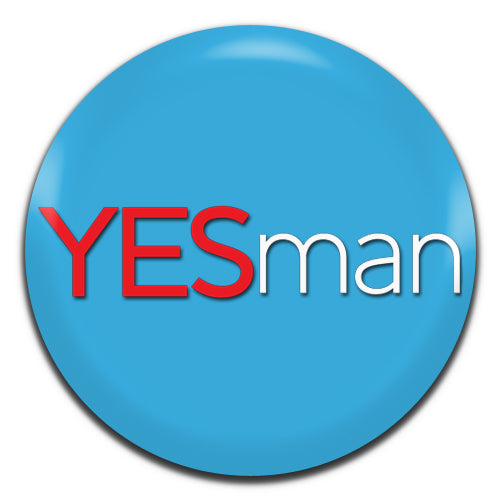Yes Man Movie Film 00's 25mm / 1 Inch D-pin Button Badge