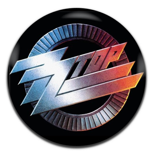 ZZ Top Blues Rock Band 70's 80's 25mm / 1 Inch D-pin Button Badge
