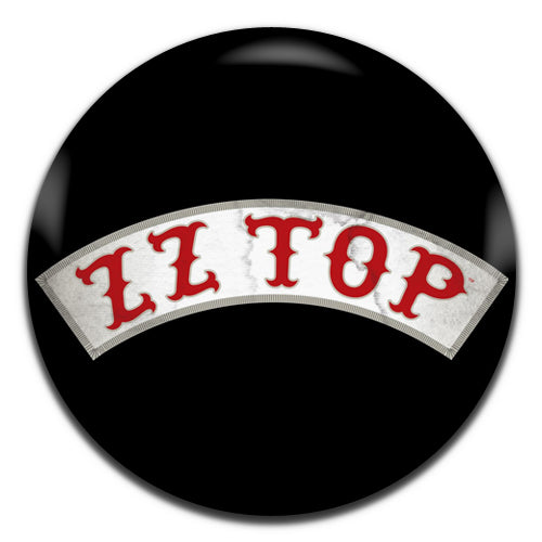 ZZ Top Black Blues Rock Band 70's 80's 25mm / 1 Inch D-pin Button Badge