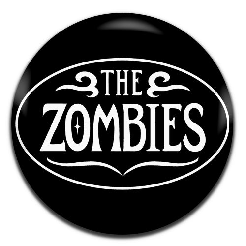 The Zombies Black 25mm / 1 Inch D-pin Button Badge