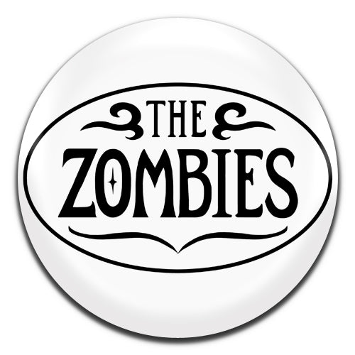 The Zombies White 25mm / 1 Inch D-pin Button Badge