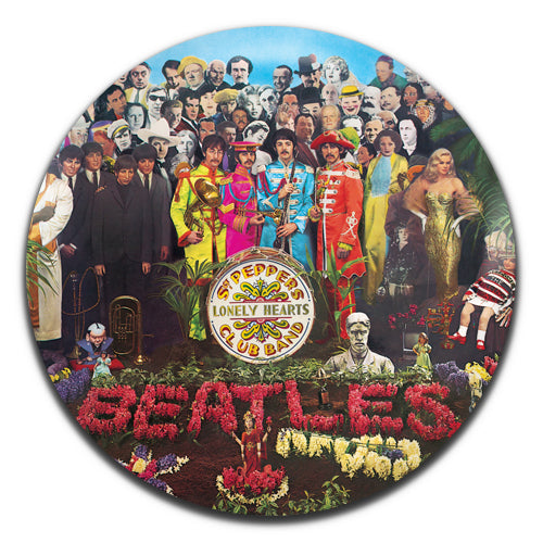 The Beatles Sgt Peppers Psychedelic Rock Pop 60's 25mm / 1 Inch D-pin Button Badge